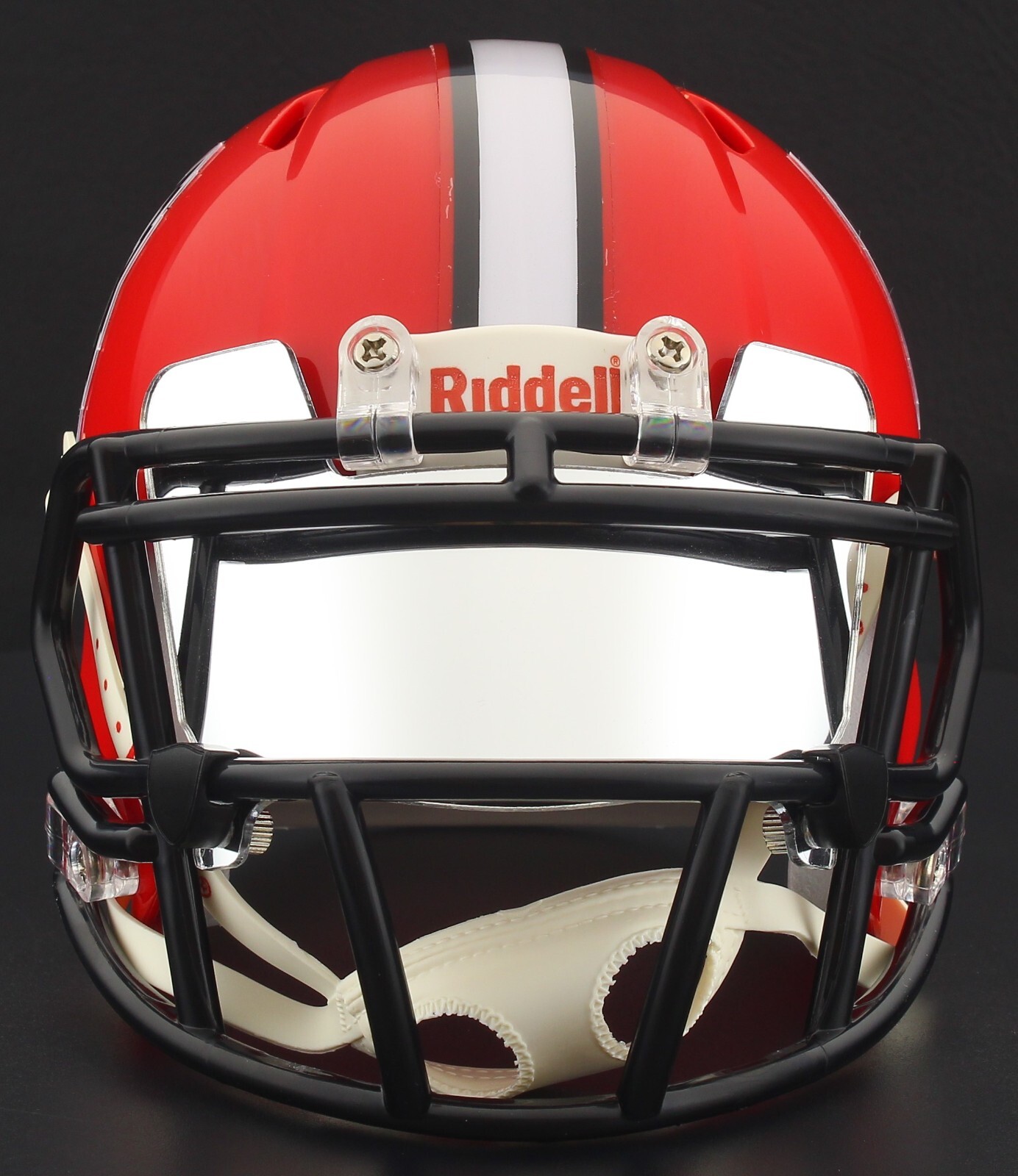 NC STATE WOLFPACK NCAA Riddell SPEED Mini Football Helmet w/ EYE SHIELD VISOR