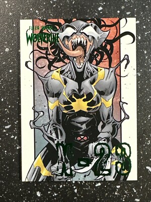 2023 Fleer Ultra Wolverine X-23 Green Foil X-23 #X-7
