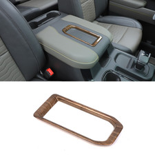 Wood Grain Armrest Storage Box Cover For Chevy Silverado Suburban Tahoe 2019 Us