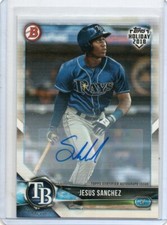 2018 Topps Bowman Holiday JESUS SANCHEZ Auto #'rd 64/99 || TH-JS