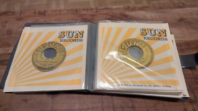 Johnny Cash   First 20 Sun Records Singles Vinyl Rare 7'' Collection Man in Black