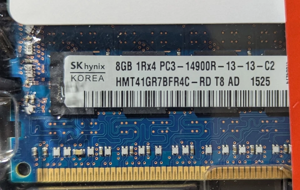 IBM-Lenovo 8GB DDR3 PC3-14900R RDIMM 00D5034 47J0223 00D5040 00D5042 Server Mem - Image 4 of 4