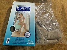 Jobst 20-30mmHg Firm Compression Thigh High Stocking (ONLY ONE) - Sz. L - NEW