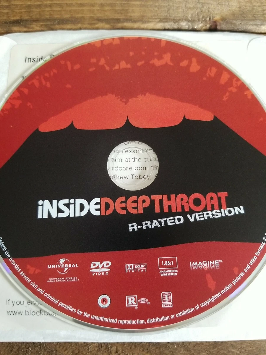 INSIDE DEEP THROAT R Rated DVD Disc Only Ships Free In Sleeve! | eBay