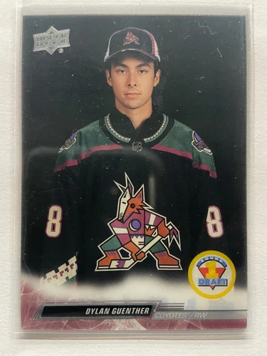 2022-23 Upper Deck Extended Clear Cut 1st Round Rookie #740 Dylan Guenther