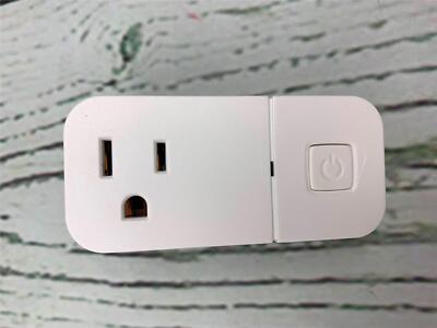 Wireless Mini Smart Plug Outlet USB Wifi White Compatible with Alexa Home