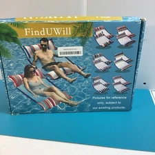 Inflatable Pool Beds (2) In Box Find You Will Swimming Hammocks