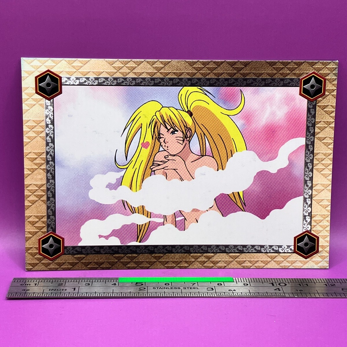 NARUTO ナルト トレーディングカード No.23 Naruto TCG CCG Naruto Uzumaki Card Super Rare Foil English