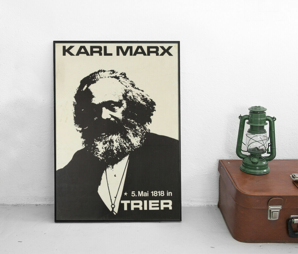 Karl Marx Poster in verschiedenen Gr&ouml;&szlig;en