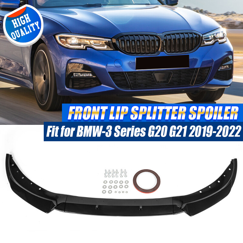 Frontlippe Bmw F32 Maxton BMW 3ER G20 G21 Glänzend Schwarz Frontsplitter Spoiler Lip M Sport Kit 2018 EUR 71,24 - DE M Sport Spoiler Glänzend Schwarz