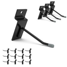 Black Slatwall Hooks 2 Inch 50PC Slatwall Accessories Slat Wall Hooks Slat Wa...