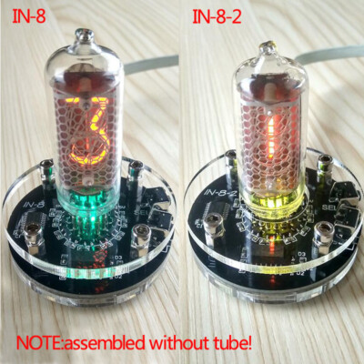 IN-8 IN-8-2 Vintage Glow Tube NIXIE Clock Electronic Vacuum Tube LED Assembled