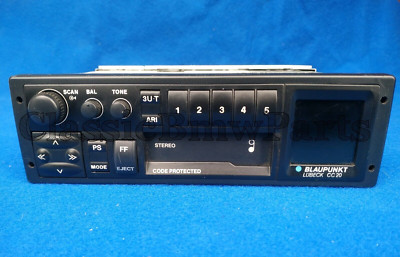 BLAUPUNKT LUBECK CC20 radio cassette  BMW vintage