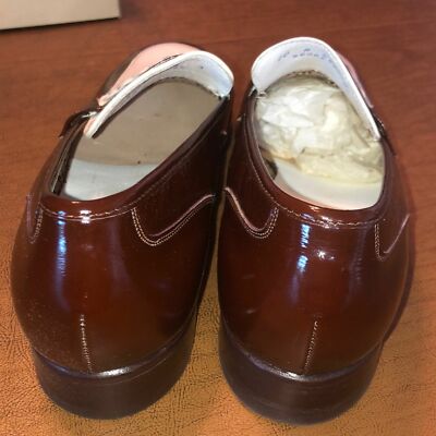 VTG FLORSHEIM NOS Riviera Two Tone Loafer Shoes 10 VTG NOS FLORSHEIM Riviera 46002 Two Tone Loafer Shoes 10 A  main image 4
