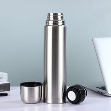 1 L Thermos Stainless Steel Flask Hot Insulated Vacuum Bottle Water Tea / Coffee