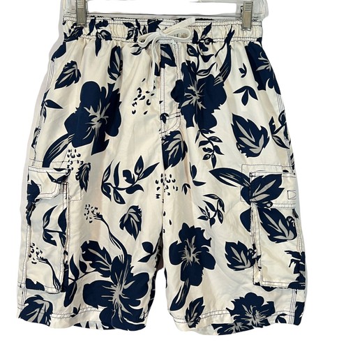 Kanu Surf Boys Cargo Board Shorts Swim Trunks - Hawaiian - Size Large - Picture 8 of 8