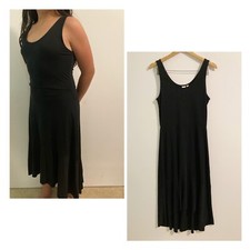 Gap Black Dress Sleeveless Maxi Dress Womens Size Small Tall