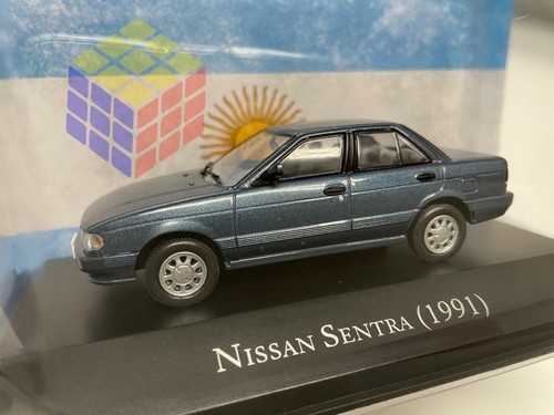 Coche Nissan Sentra (1991) - Autos Inolvidables Argentinos (Escala 1/43) - Imagen 3 de 8
