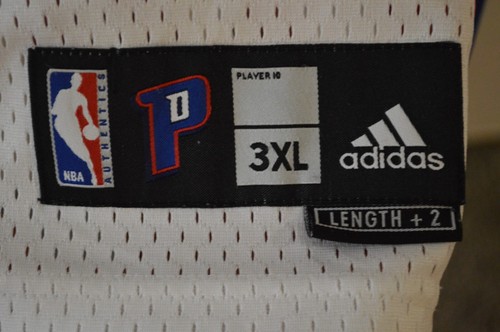 Vtg. Detroit Pistons Jersey #22 Tayshaun Prince Adidas Size 3XL ~ NICE ~ - Picture 3 of 16