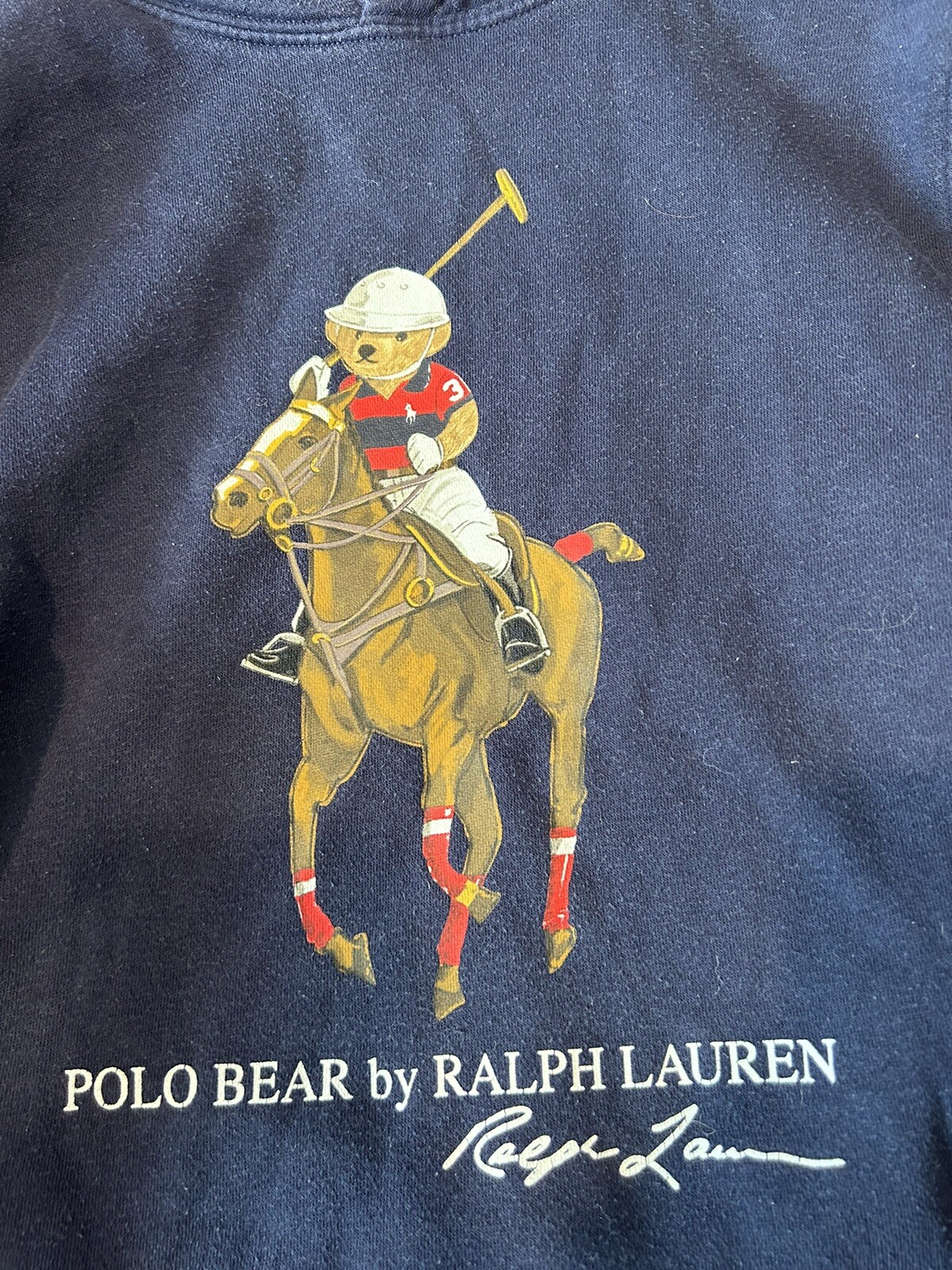 Polo Ralph Lauren Polo Bear & Big Pony Felpa con Cappuccio Ragazzo Taglia M