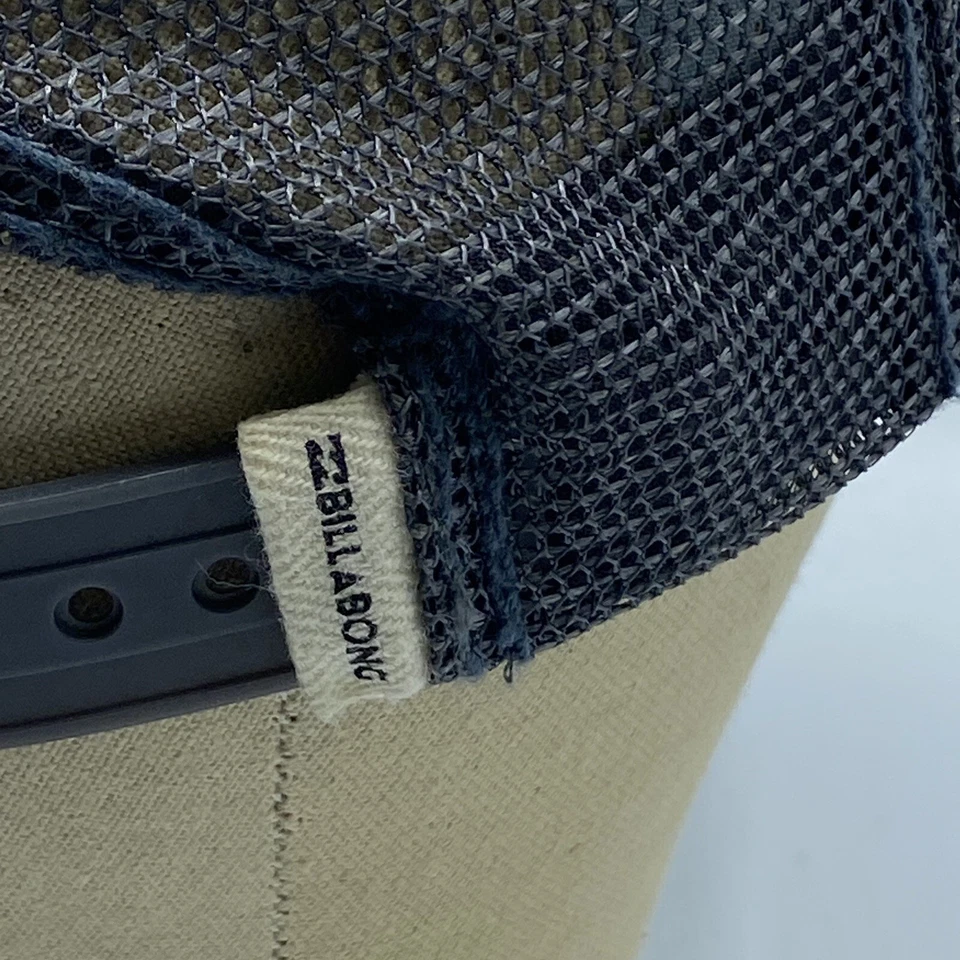 Gorra de camionero Billabong California Love para mujer SnapBack malla espuma ala gris Foto 4 de 4