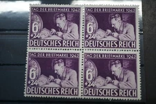 German Reich No.: 811 in Block of Four MNH