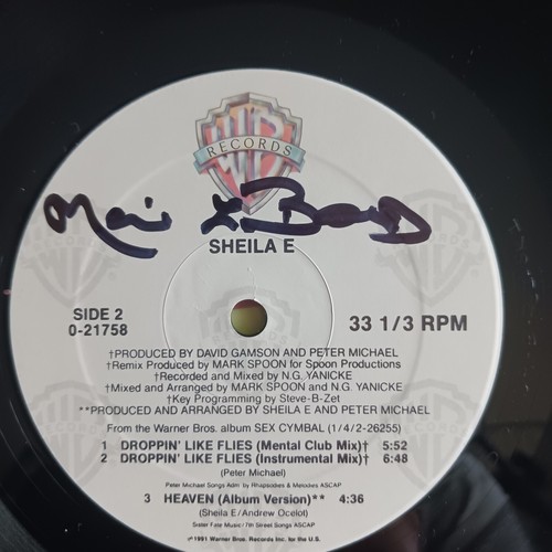 Sheila E. – Droppin' Like Flies (Warner Bros. Records – 0-21758) - Imagen 3 de 4