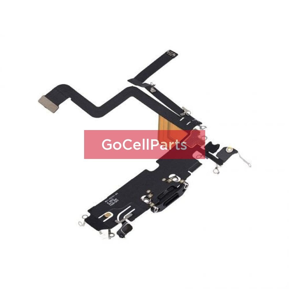 1Pc OEM Charging Port Dock Mic Flex Cable Replacement For iPhone 14 Pro Max Plus Mobile Phone Repair Part USB Port Charger Board - 1420