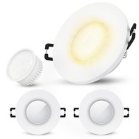 Beda Led Einbauspot IP66 Weiß Rund 6W Dimmbar Warm/Neutral/Kalt