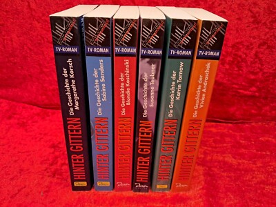 6 Bücher Hinter Gittern der Frauenknast RTL TV-Serie Romane Bände