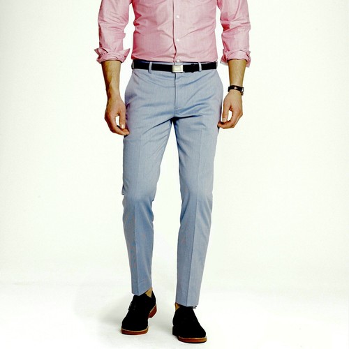 J.Crew Ludlow Suit Pant in Microstripe 