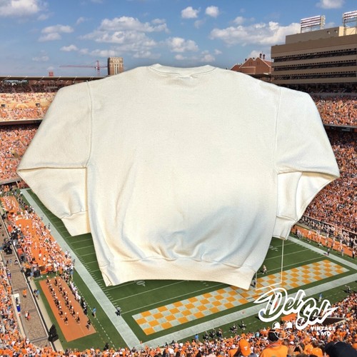 Vintage University Of Tennessee Vols Mom White Sweatshirt Large NCAA Volunteers - Picture 5 of 6