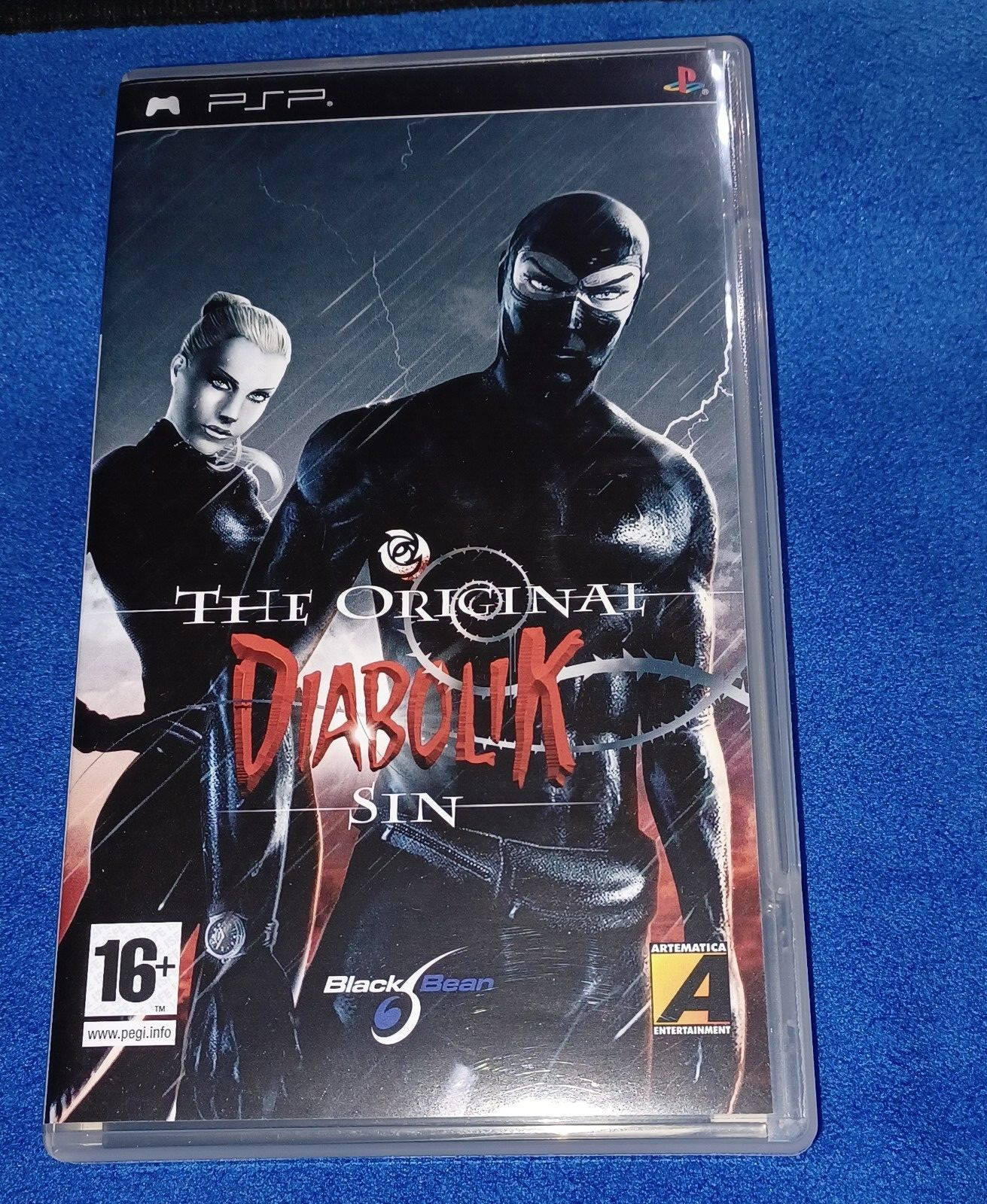 Jeu The original Diabolik sin sur SONY PSP avec notice