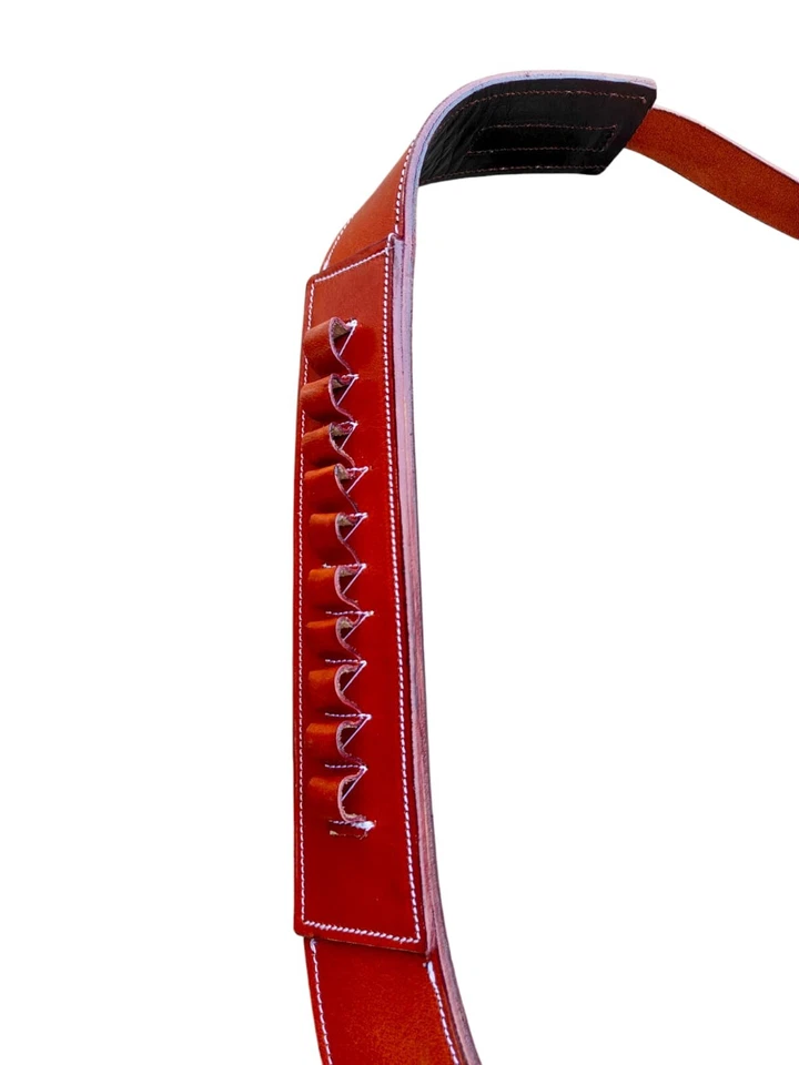 Leather Shoulder Holster With Shell Loops Fits Colt Anaconda .45 Colt fit 4"-8" - Image 4 of 4