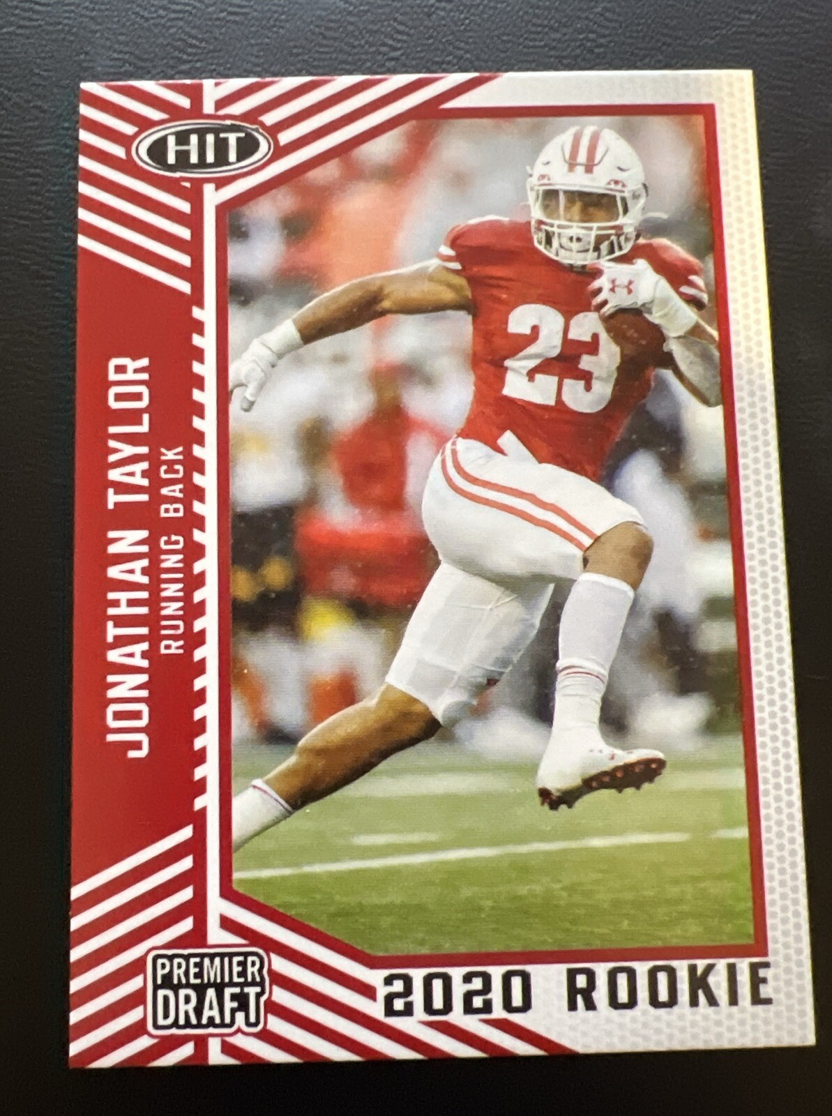 2020 Sage Hit #82 Jonathan Taylor RED Rookie Card Wisconsin Colts