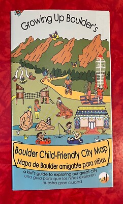 BOULDER COLORADO CHILD-FRIENDLY CITY MAP 2020's