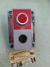 ALLEN BRADLEY 800H-NP31 Heavy Duty, STOP Push Button Enclosure Cover/BPN8 (17D3