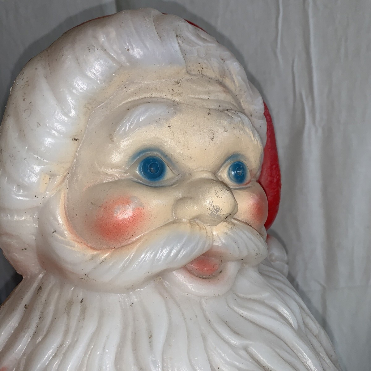 General Foam Plastics Santa Claus Blow Mold Light Up With Candy