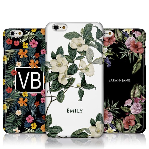 Personalised Floral Botanical Phone Case for Apple iPhone Models - 第 2/71 張圖片