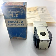 NOS Sporlan MKC-2 Solenoid Valve Coil 120 VAC 208-240v 50-60cy 15w in worn box