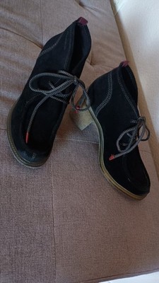 Tamaris Black Suede women's short boots size 9