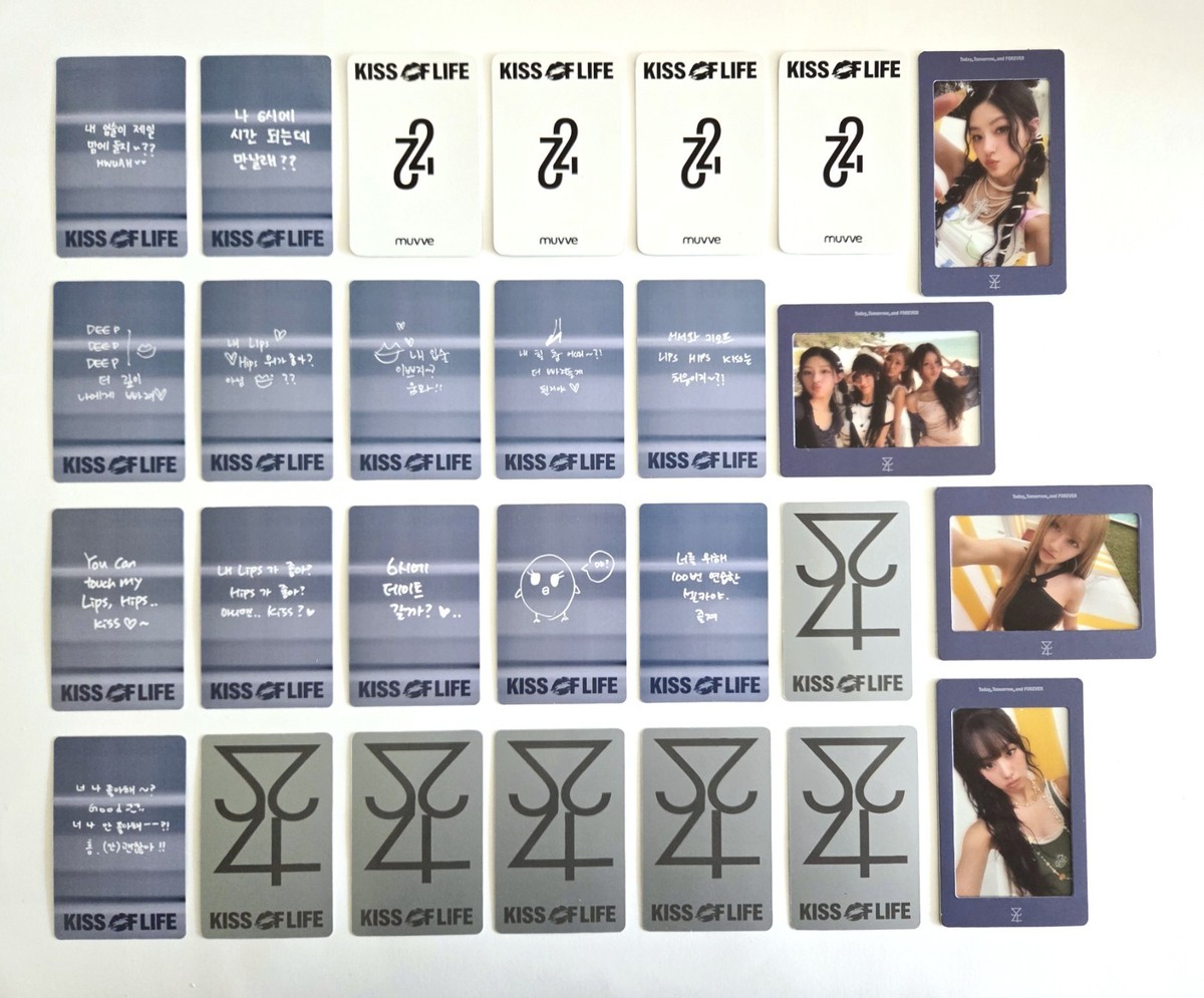 KISS OF LIFE KIOF 224 The 4th Mini Album Official Photocard