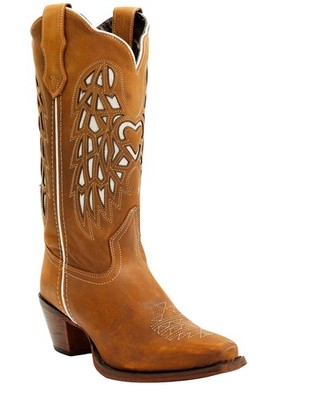 Laredo Women's Eagle Cut-Out Western Boot - Snip Toe - 52415 | eBay