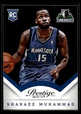 2013-14 Panini Prestige #174 Shabazz Muhammad