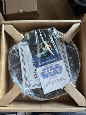 Star Wars Hamilton Collection Collectors Plate 1987, I m Done Collecting