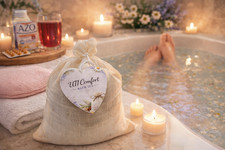 Handmade UTI Comfort Bath Tea Bag   Gentle Herbal Soak for Sensitive Intimate Ca