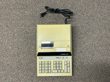 Vintage Monroe 4130 Printing Calculator Classic Retro Office Desktop