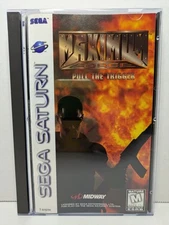 Maximum Force (Sega Saturn, 1997) CIB Complete W/ Manual + Reg Card + Foam