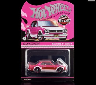 Hot Wheels 1972スカイライン&R34 GT-Rセット Hot Wheels RLC Exclusive 1972 Skyline H/T 2000GT-R Pink