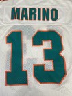 Starter Dan Marino 13 Miami Dolphins White Jersey Size 46 Vintage NFL READ